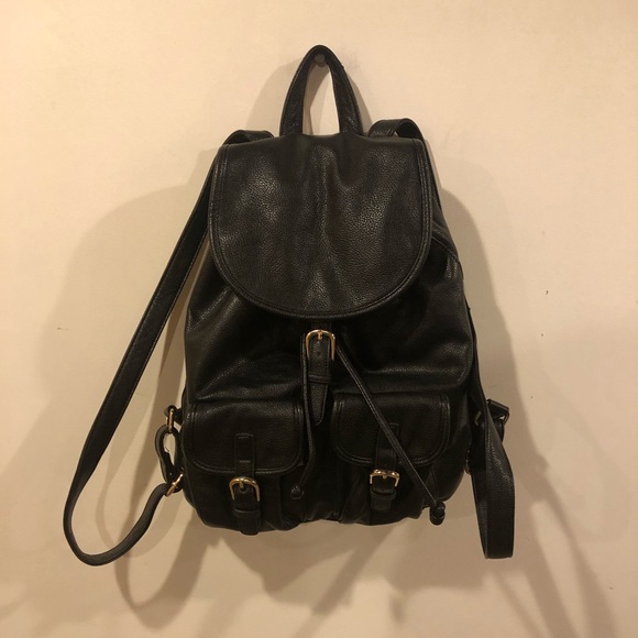 forever 21 leather backpack